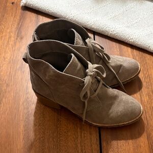 Women's Taupe Ankle Boots